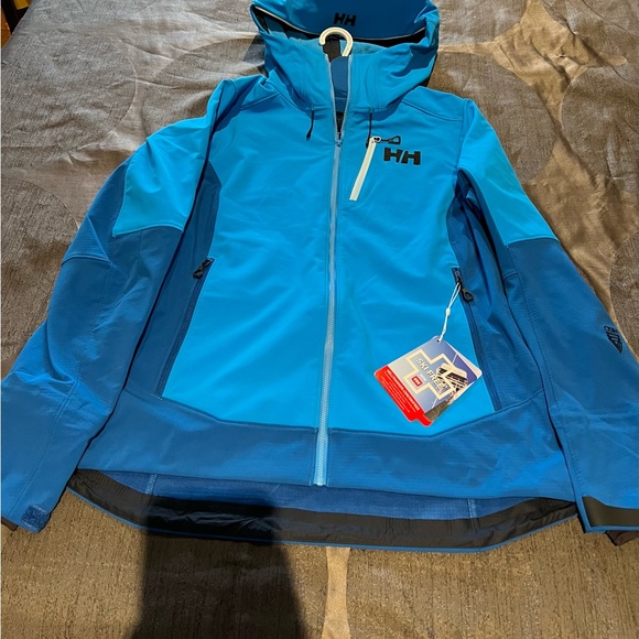 Helly Hensan, new Ski Jacket , XL, Blue - Picture 3 of 7